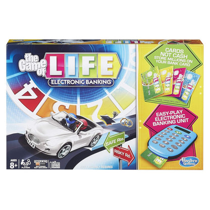 Hasbro Gaming Game Of Life Electronic Banking Board Games for Kids 8Y+, Multicolour