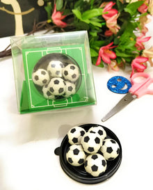 Sports Ball Eraser Set