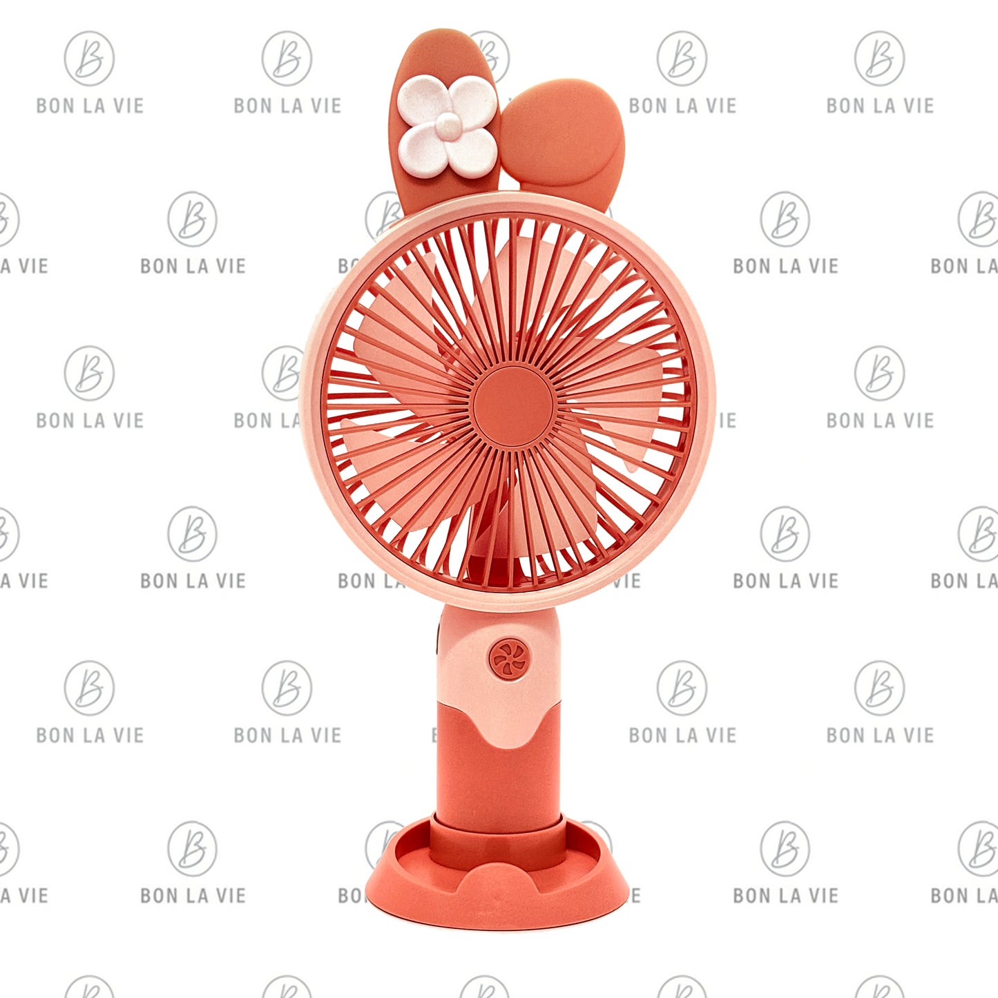 DianDi Fashion Fan — Bow & Ears Design Handheld Desktop USB Fan