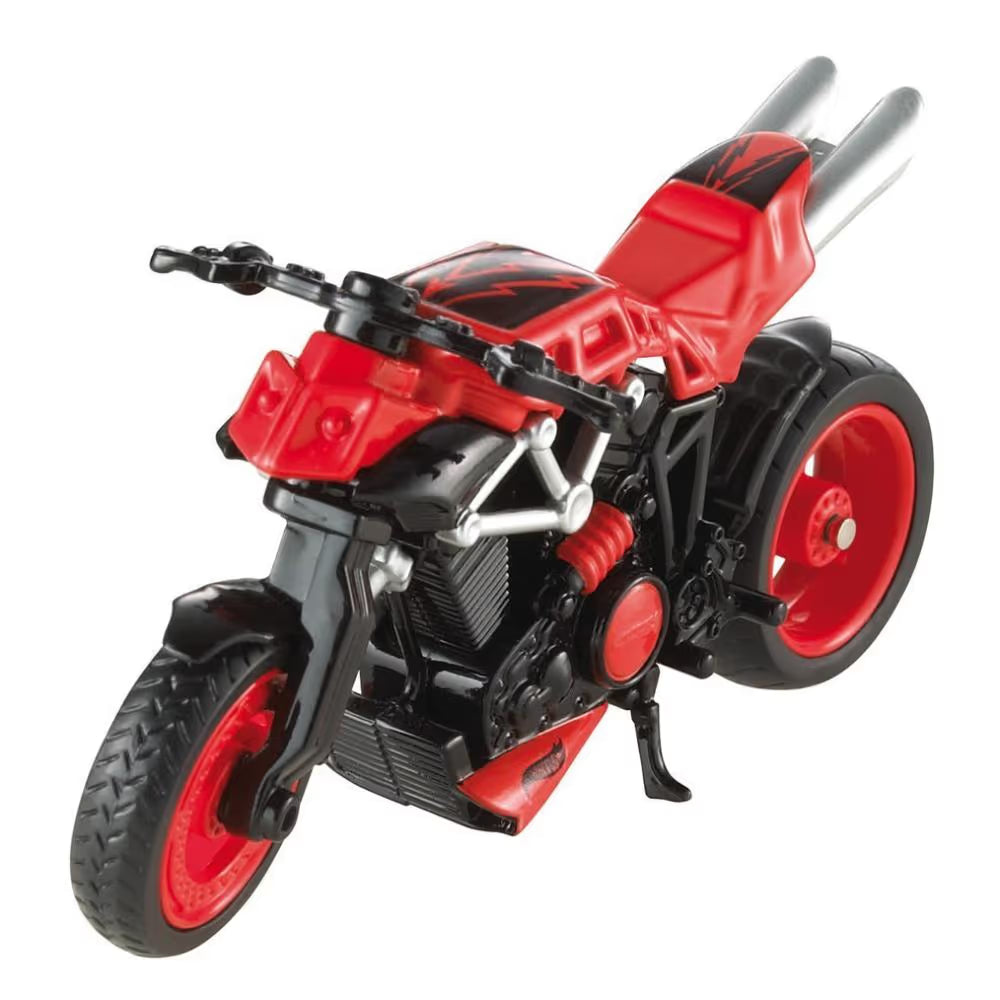 Hot Wheels Die-Cast Street Bike – Fat Ride 1:18 Scale Motorcycle (Age 8+) Assorted