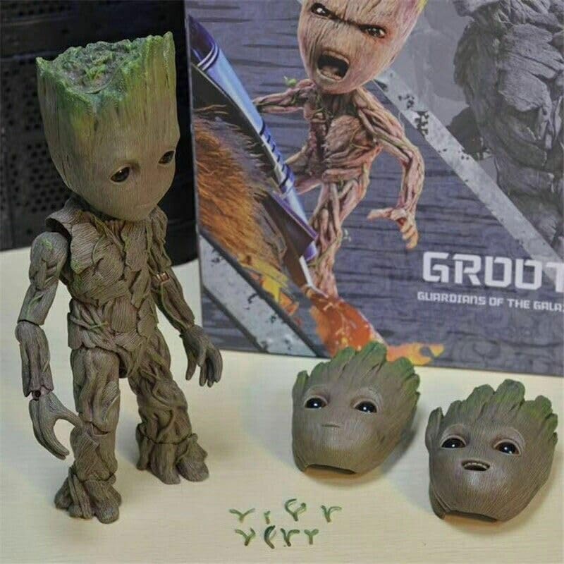 AK ANOLIHK® Action Figure Limited Edition for Car Dashboard, Decoration, Cake, Office Desk & Study Table (AF26CM-GROT MERT)