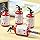 LQZ (Pack of 4) Funny Fire Extinguisher Shape Pencil Sharpener for Kids School
