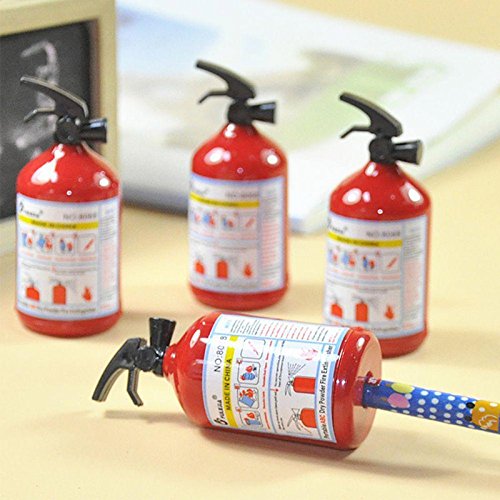 Fire Extinguisher Shaped Pencil Sharpener (5+ Years)