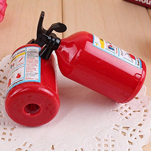 Fire Extinguisher Shaped Pencil Sharpener (5+ Years)