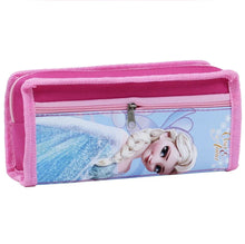 Frozen Princess Double Zipper Pencil Case