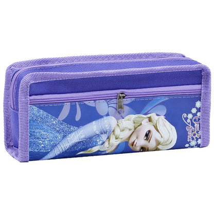 Frozen Princess Double zipper Soft Stationery Case