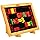 Giggles Funskool Learn N Write Slate, 2 in 1 Magnetic & Dry Erase Board, Early Learning, for 3 Years & Above, Preschool Toys, Multicolor