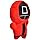 Fiber Cartoon Character To Add More Fun With Square Face and Amazing Design For Kids - Multicolor