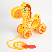 Gary the Giraffe Pull Along Toy
