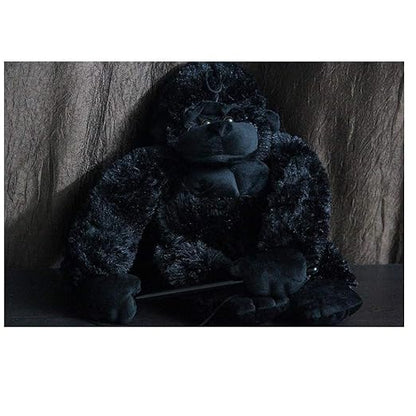 Gorilla Animal Plush Soft Toy for Kids, Black Color, Length 30 cm, Height 45 cm