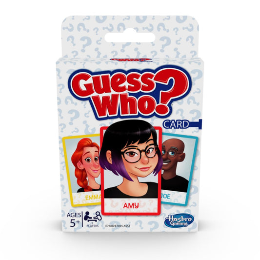 Hasbro Gaming Guess Who Classic Card Game for Kids 5Y+, Multicolour