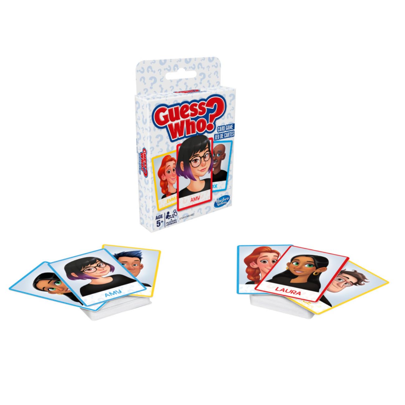 Hasbro Gaming Guess Who Classic Card Game for Kids 5Y+, Multicolour