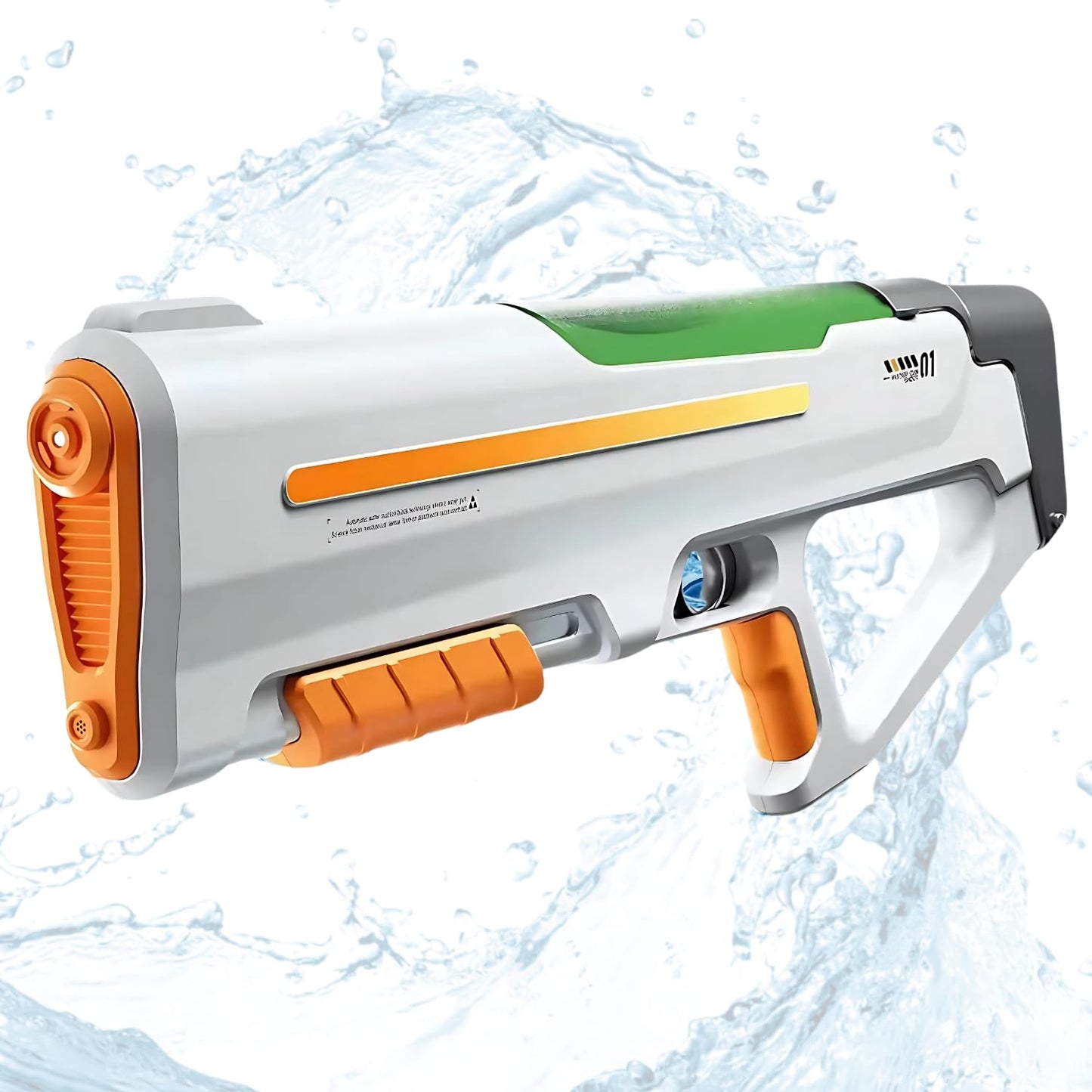Electric Automatic Water Gun with Glow Effect