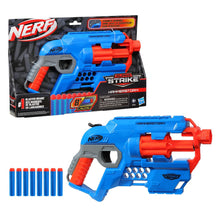 NERF Alpha Strike Hammerstorm Blaster with Hammer-Priming Action, 8-Dart Drum, 8 Darts, Multicolor, 8Y+