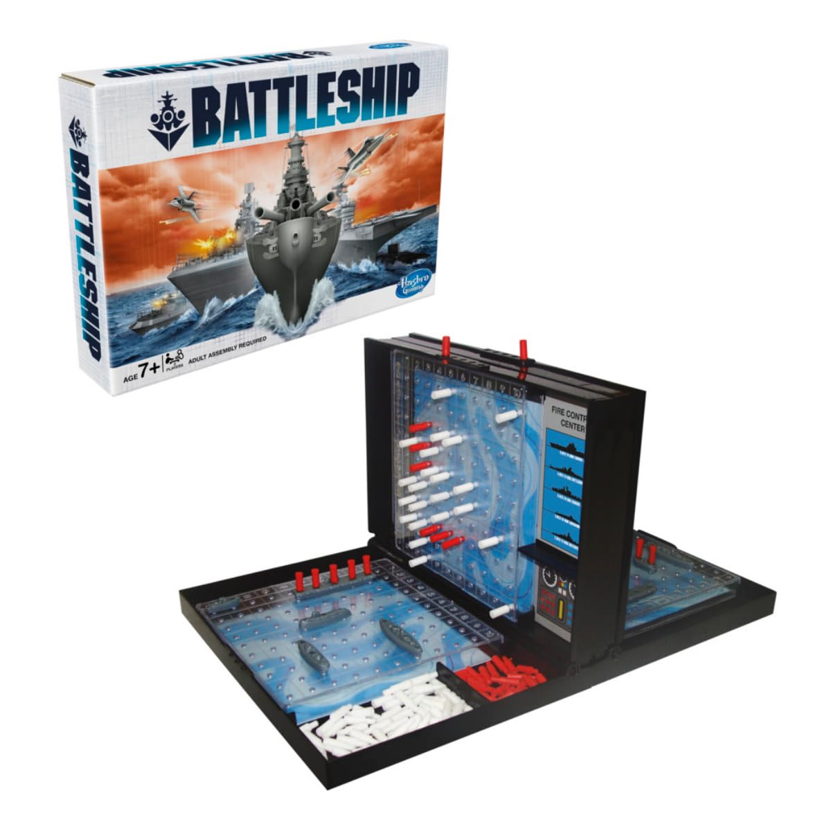 Hasbro Gaming Battleship Classic Strategy Board Game | Naval Combat Game for Kids & Families (Ages 7+)