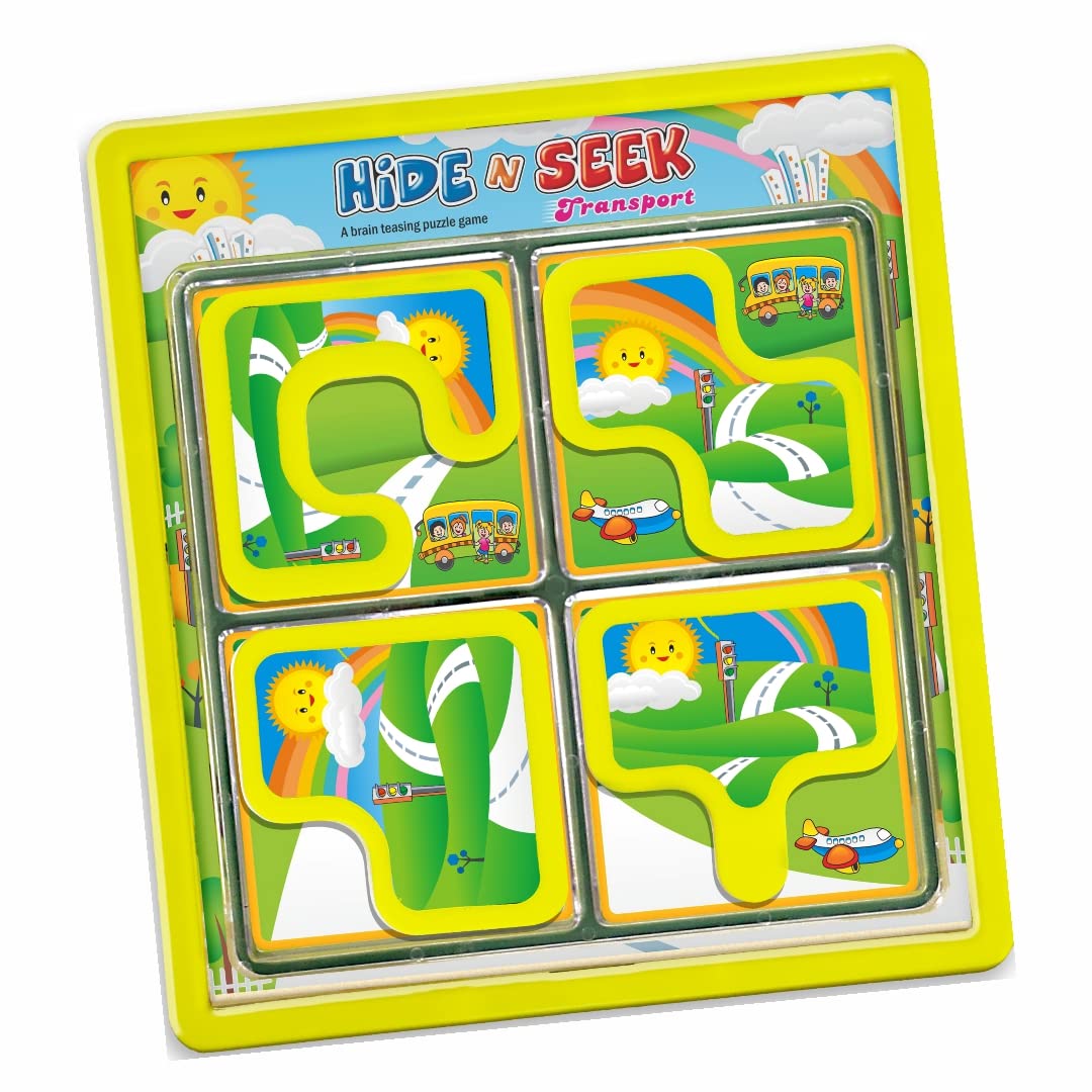 toymate Hide & Seek Transport-Fun Brain Teasing Award Winning Game For 8 Years & Abovefor Adult|Pack of 5