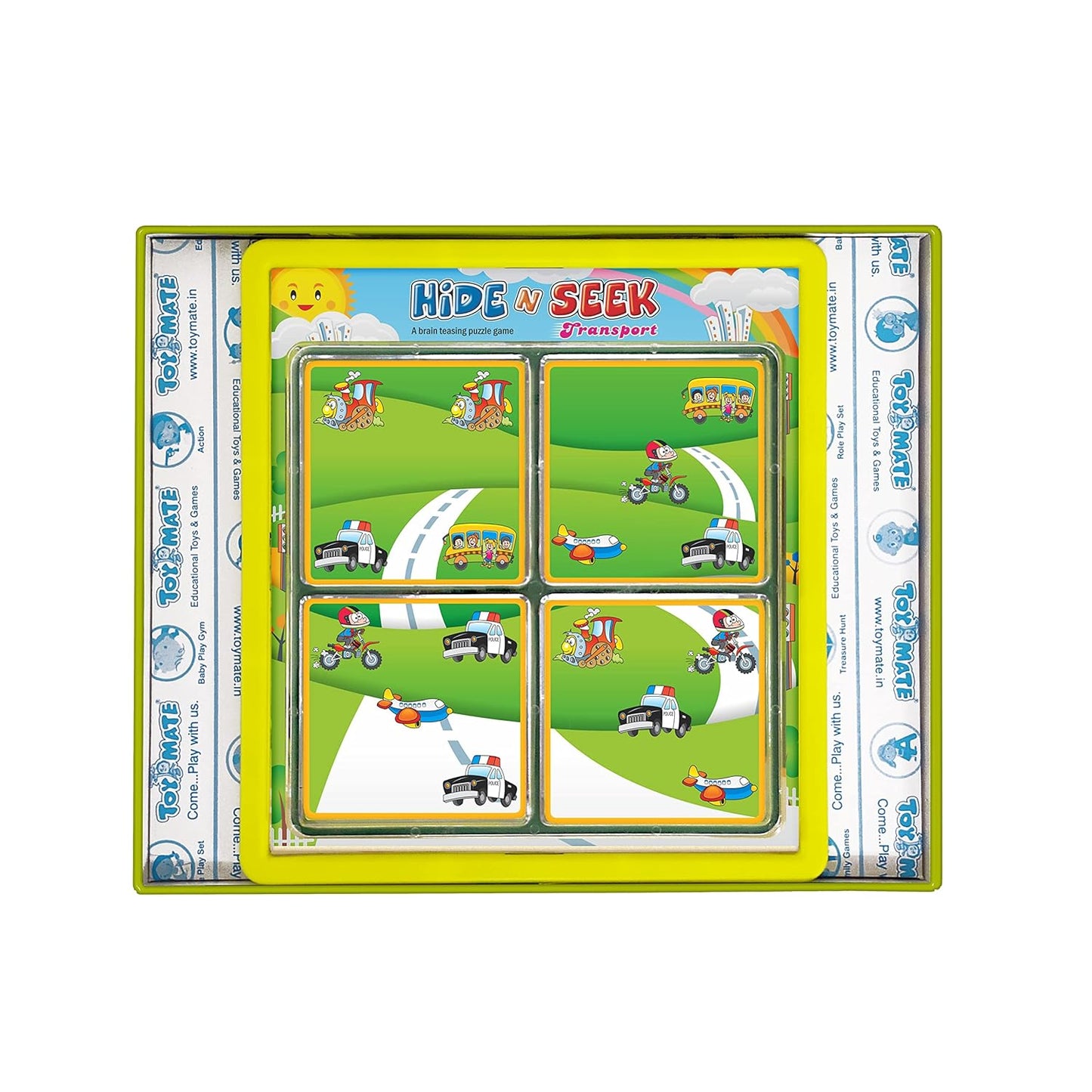 toymate Hide & Seek Transport-Fun Brain Teasing Award Winning Game For 8 Years & Abovefor Adult|Pack of 5