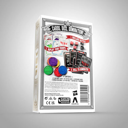 Hasbro Gaming Risk Strike Cards and Dice, 2-5 Players Game, 10Y+