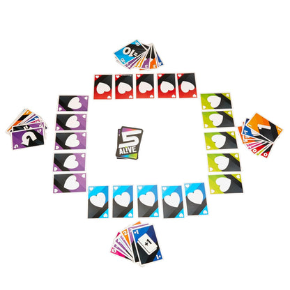 Hasbro Gaming 5 Alive Card Game, Fast-Paced Kids Game, Easy to Learn, Fun Family Game