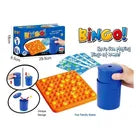 Bingo Family Board Game with 90 Numbers and Drum Roller
