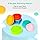 Ratna's Rocket Stacker Educational Toy, Bright & Engaging Design, Colourful Stacking Rings Ideal for Color & Size Recognition, Perfect Toy for 1 Year Old