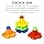 Ratna's 2 in 1 Poppins Gift Set Containing Stack-N-Spin & Shape Sorter Cube Montessori Toys Preschool Learning for Infants & Toddlers 1+ Year