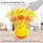 RATNA'S Giraffe Roly Poly Push and Wobble Sound Toy for Kids 8+ Months, Bright Colours