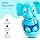 RATNA'S Appu Roly Poly Elephant Toy, Musical and Wobbling Motion, Bright Colours, Sound Toy for Kids 8+ Months