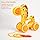 Ratna's Gary The Giraffe Pull Along Toy | Walk & Play Toy for Infant and Preschool Kids Age 18 Months +