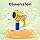 Rowan Bubble Blaster with Solution Bottle, Yellow, 3Y+