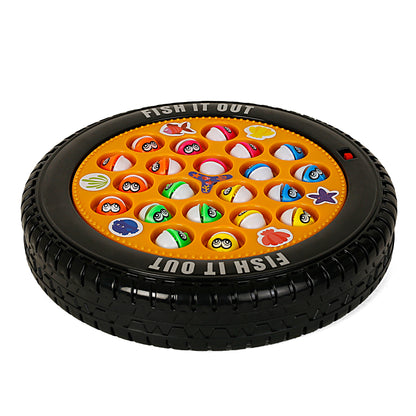 Youreka Orange Fishing Game Small Musical rotating Multicolor 3Y+