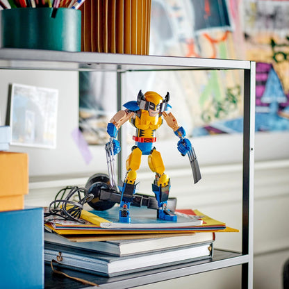 LEGO Marvel Wolverine Construction Figure 76257 Building Toy Set; Fully Jointed X-Men Super Hero for Kids Aged 8+