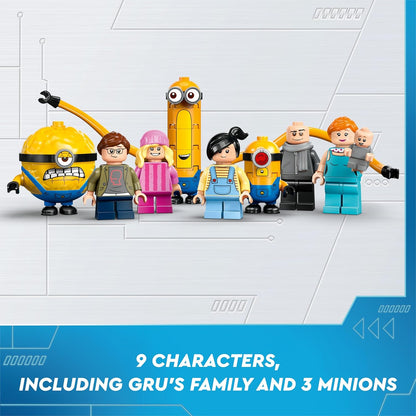 LEGO Despicable Me 4 Minions and Gru's Family Mansion 75583 Building Blocks Toys for 8+ Gift for Boys and Girls