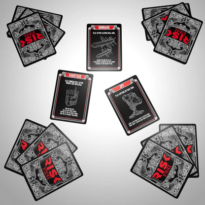 Hasbro Gaming Risk Strike Cards and Dice, 2-5 Players Game, 10Y+