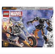 LEGO Marvel Ghost Rider Mech&Bike 76245 Building Toy Set (264 Pcs),Multicolor