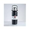 Water Bottle Hot And Cold, Stainless Steel Airtight Thermos Insulated,Bpa-Free Hot And Cold Water Bottle, Office, Travel, Gym, Sport, Yoga (1200 Ml, Black)