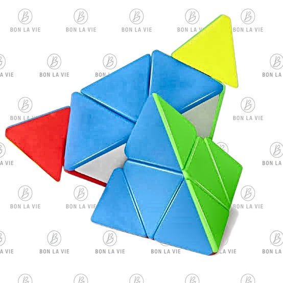 Magic Triangle Puzzle Cube (Pyramid-Shaped Speed Cube)