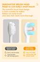 Gomzy Kids Toothbrush - Panda Shape Design Soft Tooth Brush Extra Soft Toothbrush