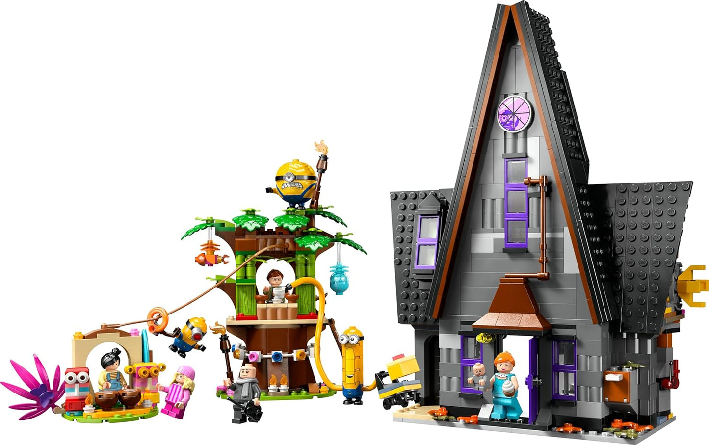LEGO Despicable Me 4 Minions and Gru's Family Mansion 75583 Building Blocks Toys for 8+ Gift for Boys and Girls