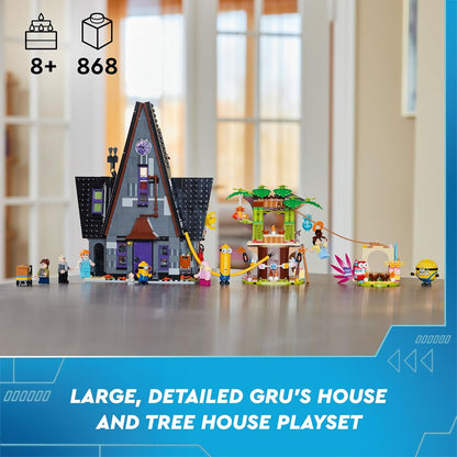 LEGO Despicable Me 4 Minions and Gru's Family Mansion 75583 Building Blocks Toys for 8+ Gift for Boys and Girls