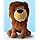 Tickles Sitting Jungle Lion Alex Soft Stuffed Plush Animal Toy for Kids Room (Size: 40 cm Color: Brown)