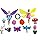 FunBlast Erasers for Kids – Fairy Princess Eraser for Kids, Stylish Erasers for Boys and Girls, Kid Stationary Set, Birthday Return Gift for Children (Pack of 13; Multicolor)