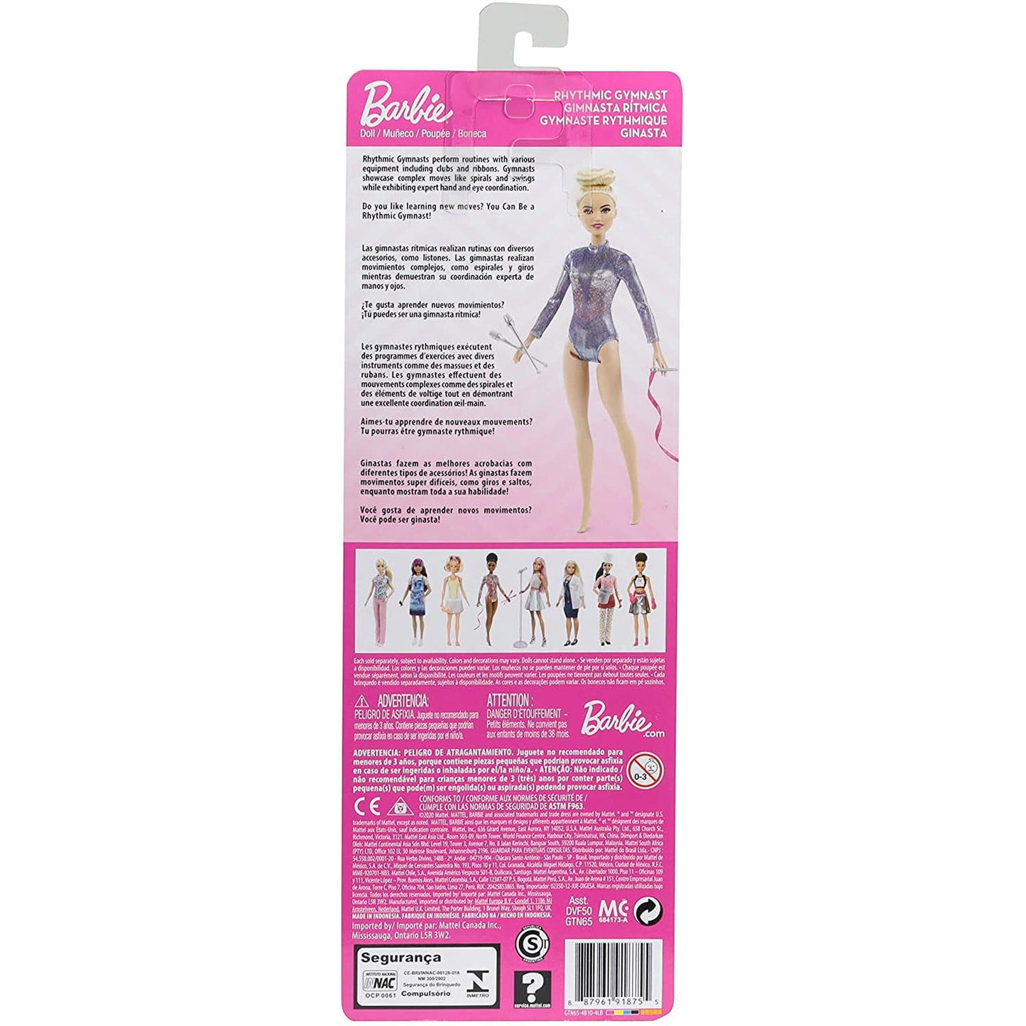 GTN65 Barbie Gymnastic Doll