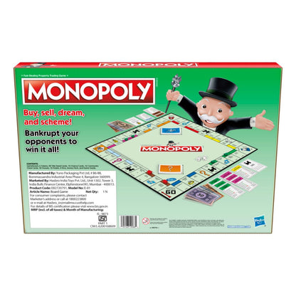 Monopoly Board Game for Families and Friends 8Y+