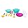 Giggles - Dinnerware Set, 23 Colourful Pretend and Play Cooking Set, Language and Social Skills, Role Play, 3 Years & Above, Preschool Toys, Multicolour