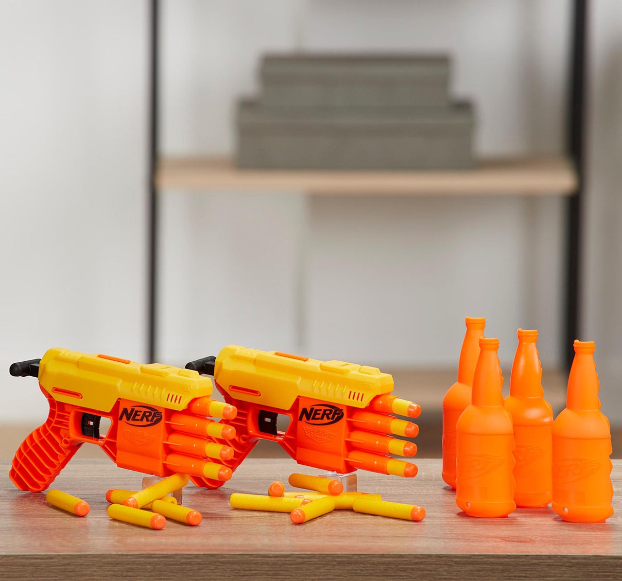 NERF Alpha Strike Fang QS-4 Dual Targeting Set -- 18-Piece Multicolor, 8Y+