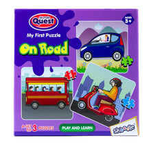 Skoodle Quest My First Puzzle On Road - Set of 3