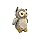 Kids Bestie Cute Owl Toy (Silver)