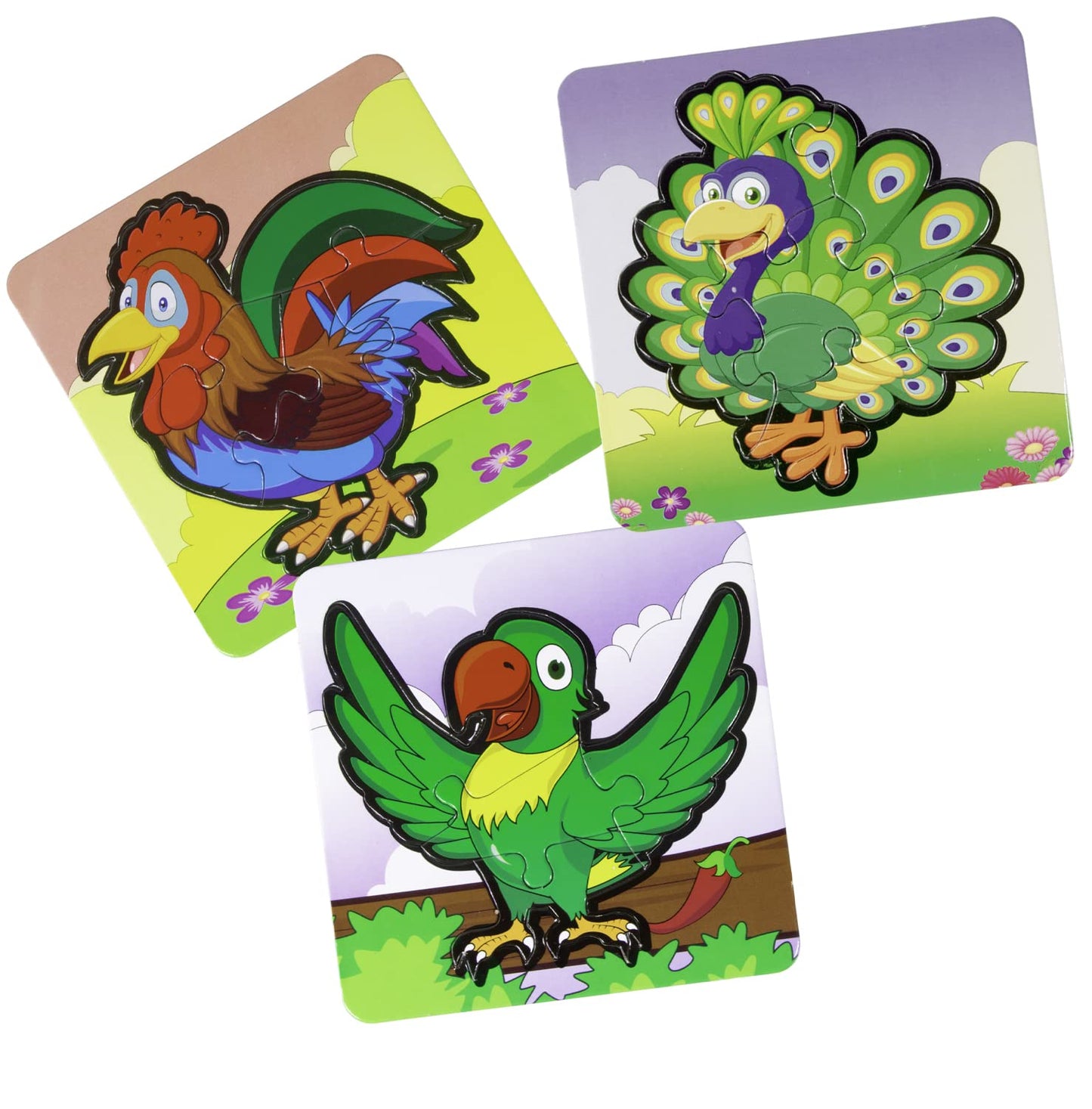 Skoodle Quest My First With Wings Bird Puzzle Set of 3
