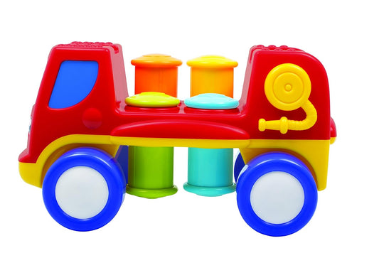 Giggles Peg Basher Fire Engine